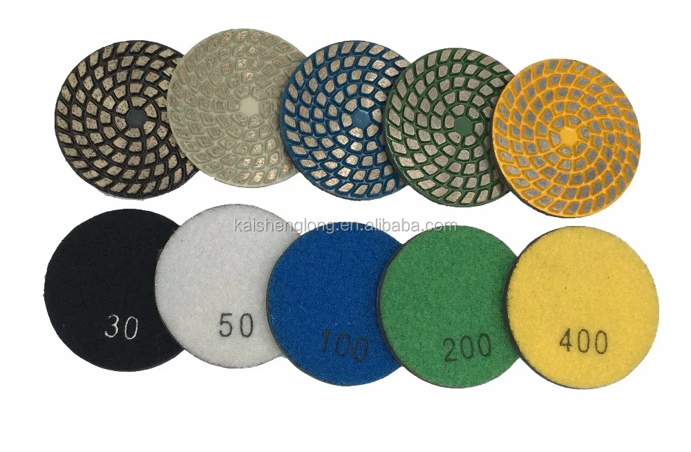 3" 4" 5" Metal Bonded Diamond Polishing Concrete Pad Grinding Tool For