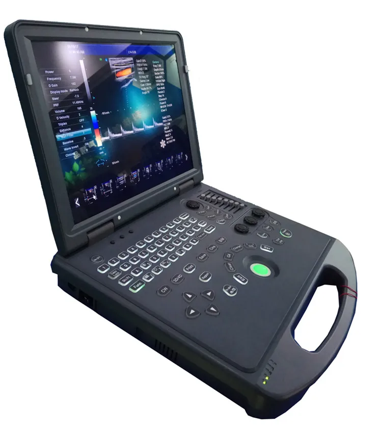 Portable medical equipment mobile computer ultrasound machine with all kinds of probe in hosital