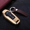 xinyangxin For Ford Mondeo Edge Aluminum Alloy Car Key Case Cover Key Shell Bag Protector Skin Holder Car Keyring Bag