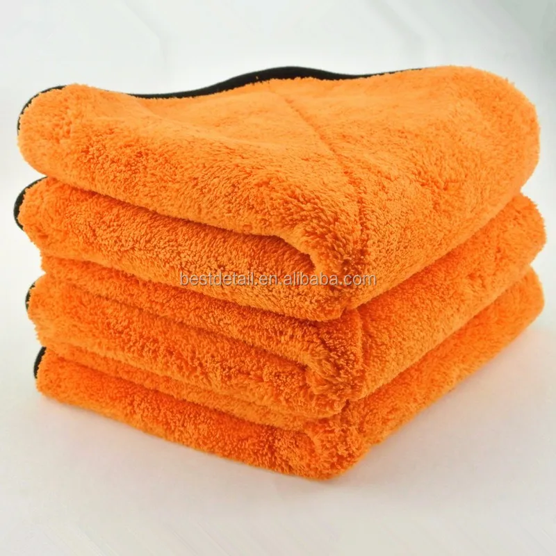 1200gsm Heavy Weight Ultra Thick Plush Microfiber Car Cleaning Towel