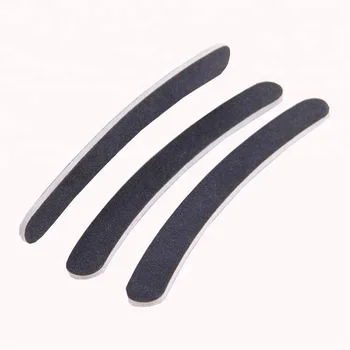 2 Ways Thin Nail File Gel Tools Files Round 2 Ways Thin Nail File Gel Tools Files Round Black