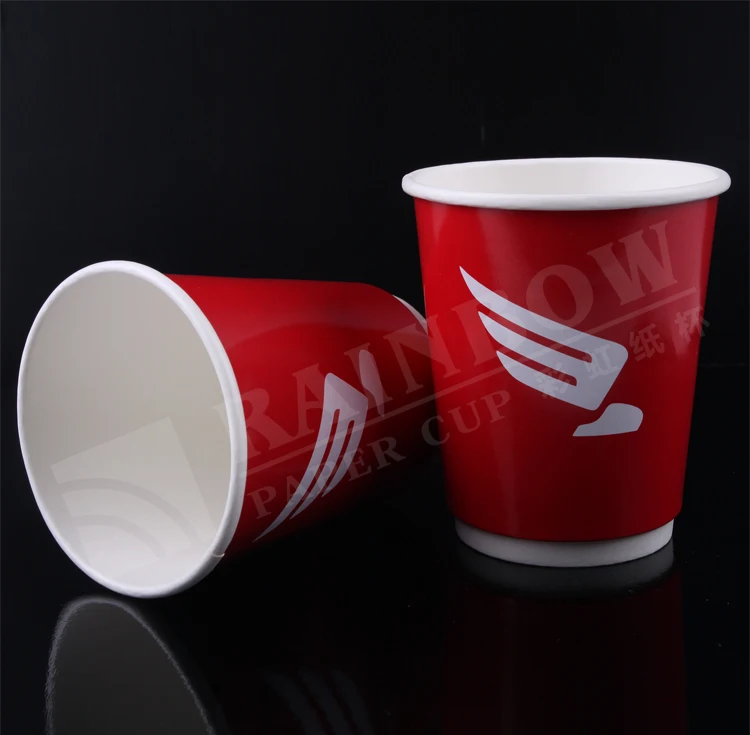 Double Pe 275ml 8oz Paper Smoothie Cups With Lids Buy Smoothie Cups