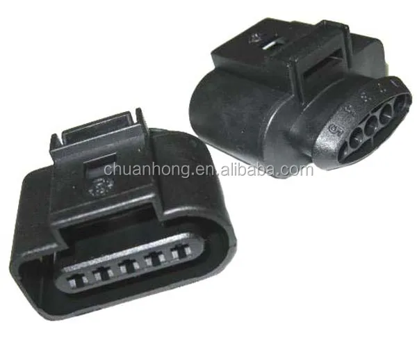 5-Pin Pigtail Plug Wiring Harness Adapter 1J0973705 for Audi VW SKODA Black
