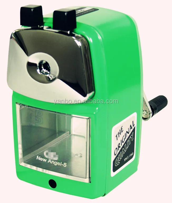 New Angel 5 Metal Big Pencil Sharpener Gift Promotion Classic Desk