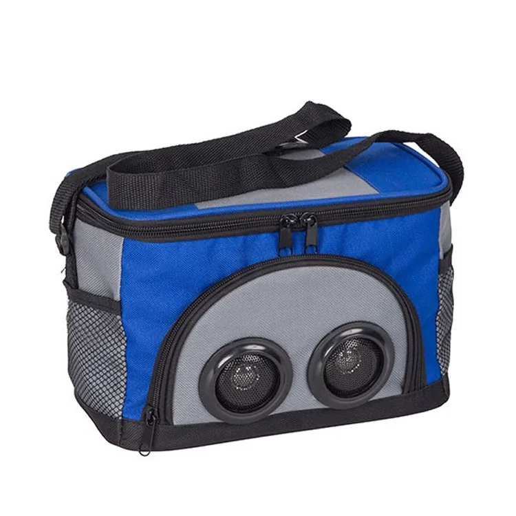 Promotion Cheap Fm Radio Cooling Bag Insulated Cooler Bag With Speaker Buy Cooler Bag With
