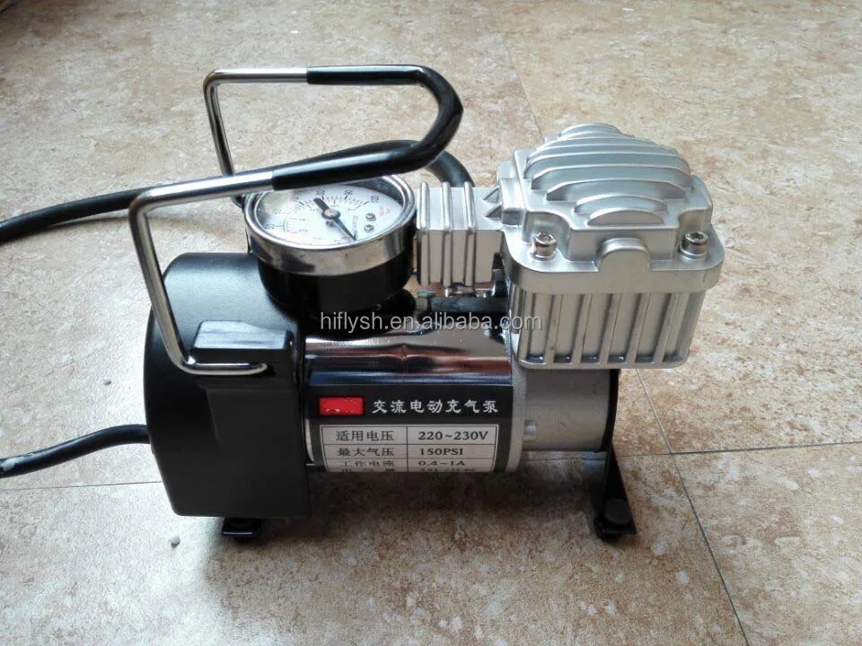 Hffs220 Ac 220v Car Air Compressor Car Tire Ball Soccer Inflator Air