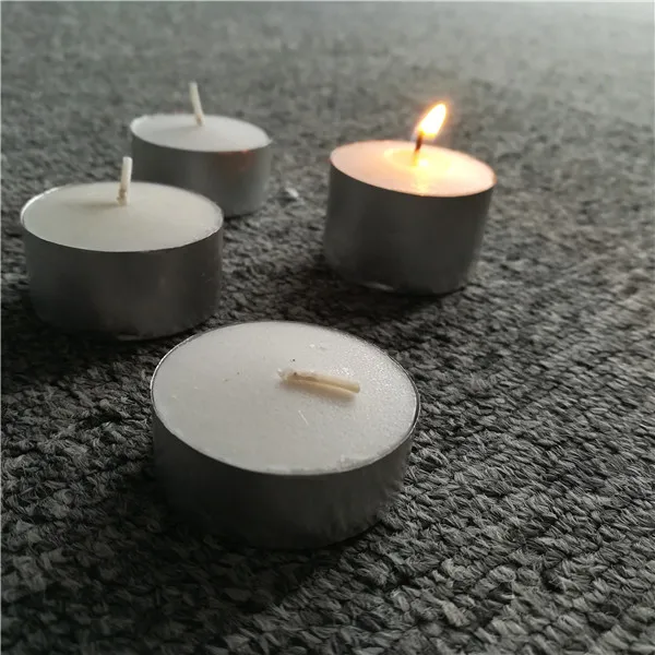 17g 6 hour white tea light candles factory China best quality