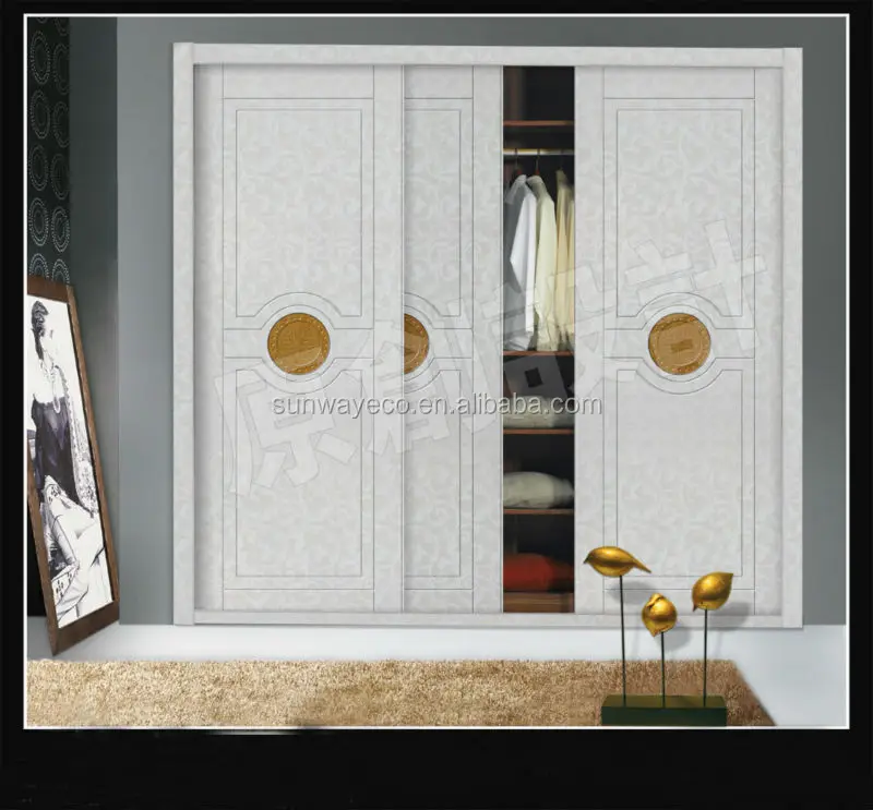 Home Decor Wooden Pvc Wardrobe Door Wpc Sliding Door View High