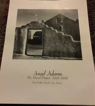 أنسل آدمز طباعة الاستنساخ" 1941 1942-- مشروع جدارية، تاوس بويبلو كنيسة نيو  مكسيكو" 22 28 X ملصق/ طباعة - Buy أنسل آدمز Product on Alibaba.com