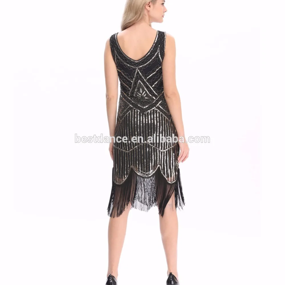 Bestdance 1920 S Rumbai Great Gatsby  Flapper Dress Deco 