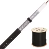 Solid Bare Copper RG-6 Shield 3 GHz coiled Rg6 coaxial cable specifications 75ohm RG-6 for ALL HDTV, DTV, Satellite