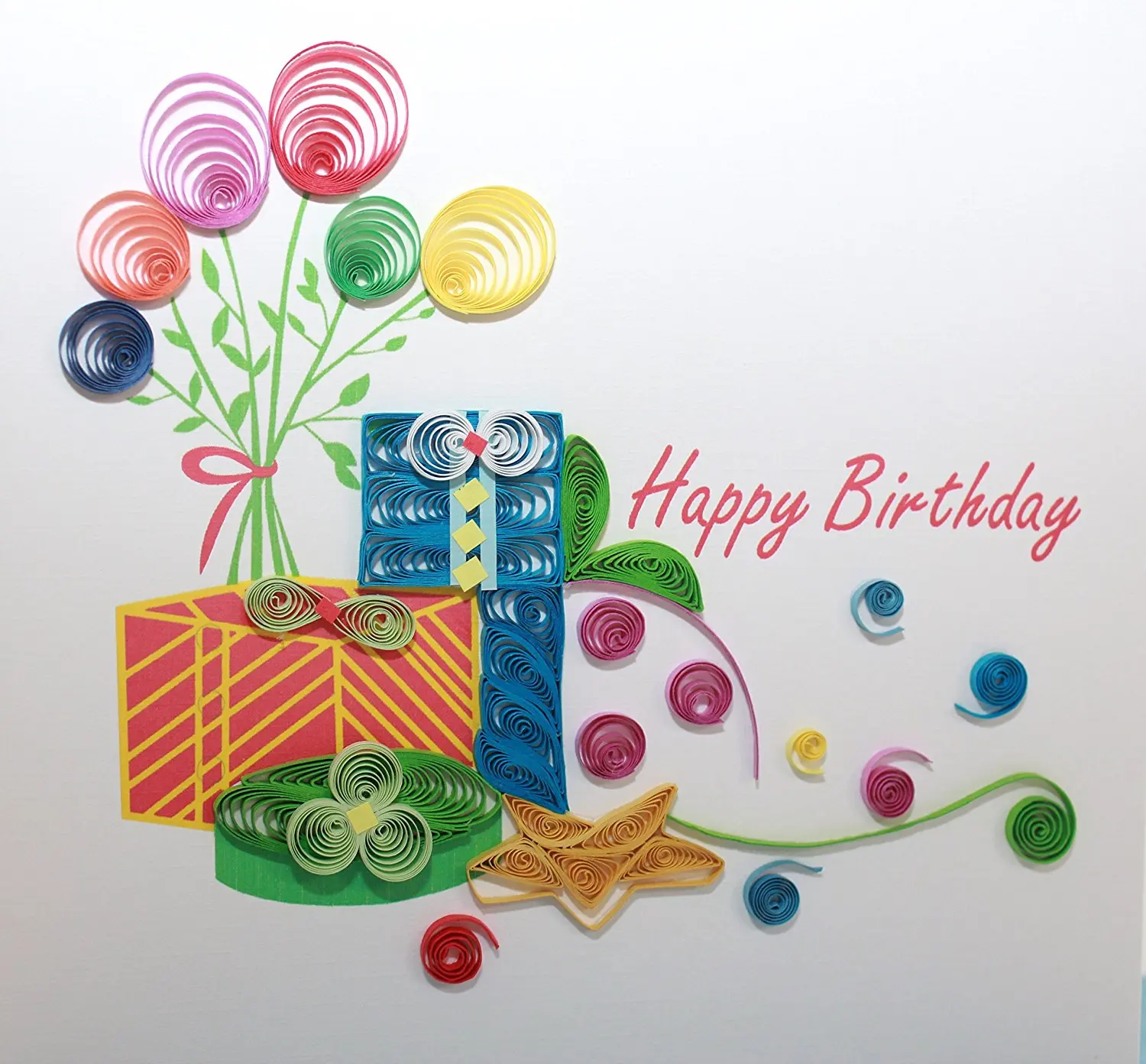 Happy Birthday Quilling Cards