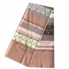 Polyester printed fabric of simple and elegant design