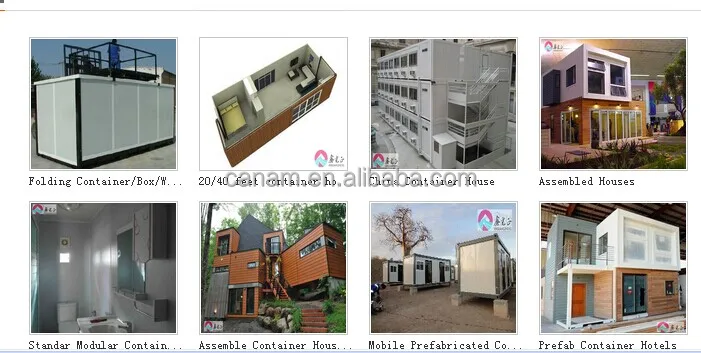 Low cost prefab modular container house