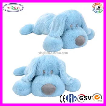 blue dog stuffed toy