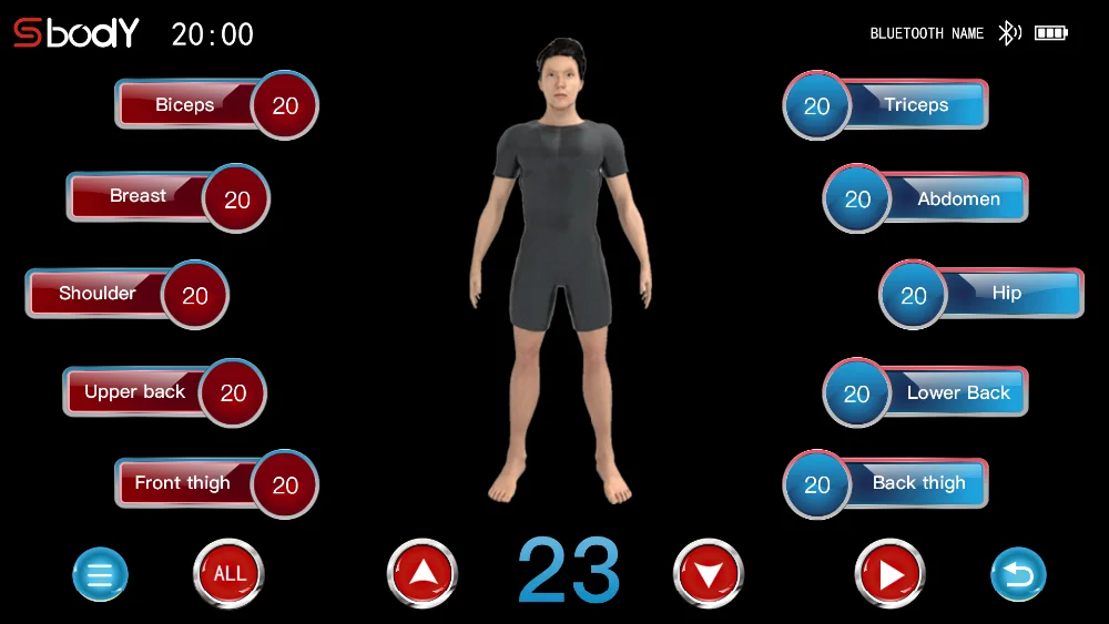 个人ems 西装设备 ems sbody ems 干燥适合家庭使用