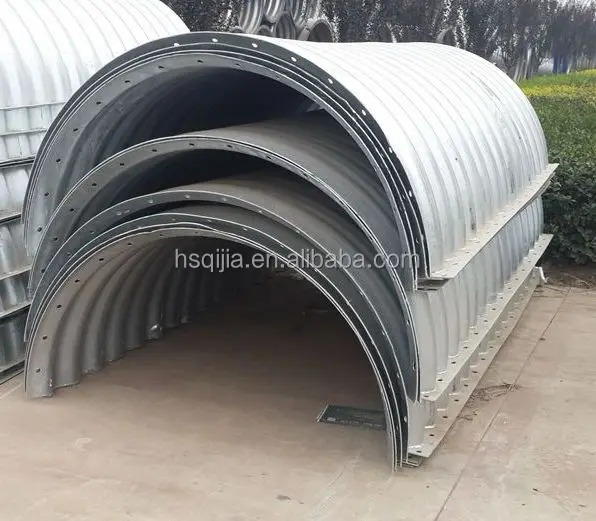 Corrugated Steel Culvert Pipe In 8 To 10 Foot Diameter Buy Corrugated