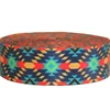 factory price ribbon cheap strap cool shape printed webbing beautiful polyester webbing 50mm width 1.2mm thickness