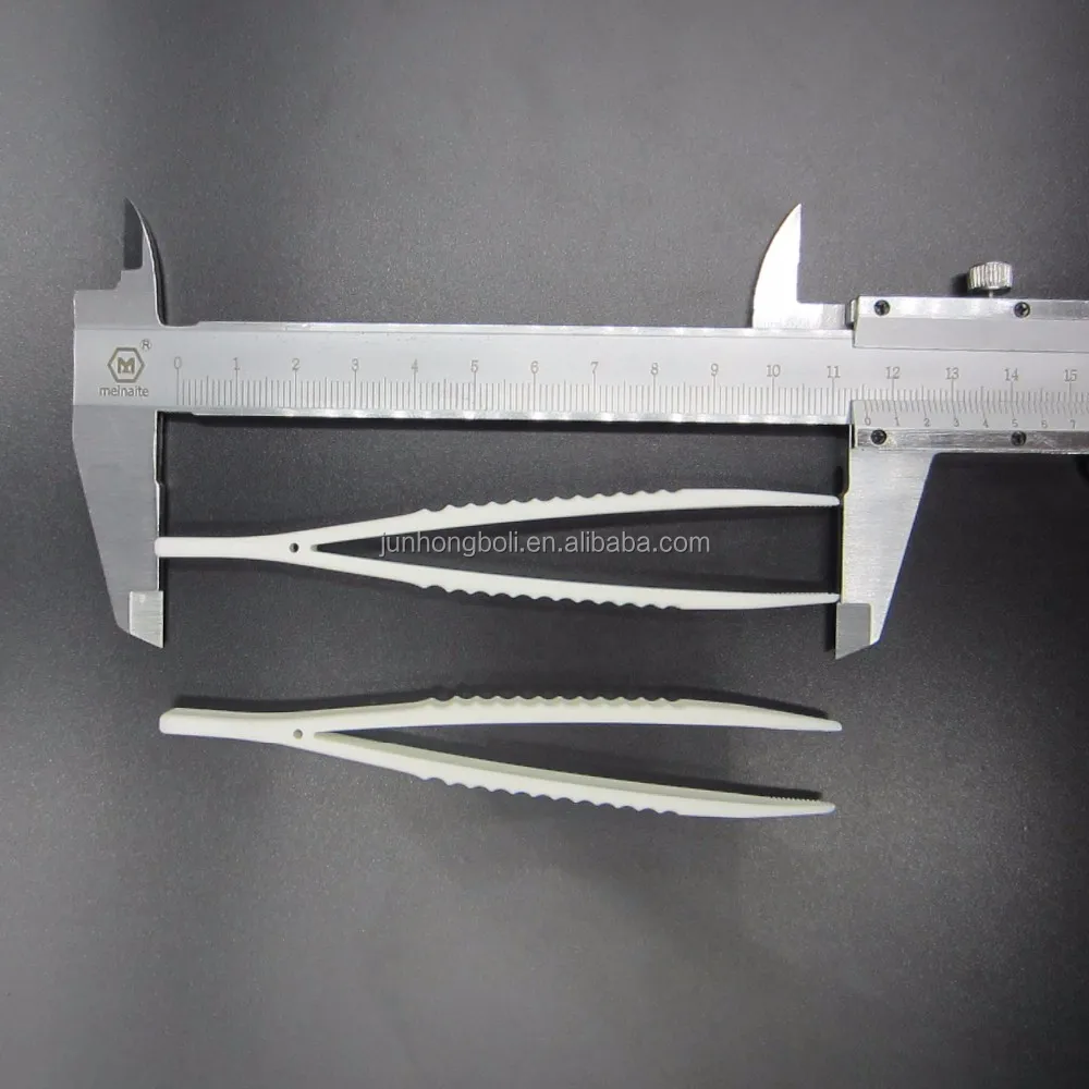 115mm Medical White Plastic Disposable Tweezers Wholesale Buy Plastic