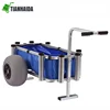 Aluminum Fishing Cart Beach Cart Surf Cart Cooler Holder