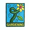 Customized clothing green plant flower embroidery twill Material Sew Or Iron-on Embroidered Patches Applique