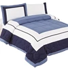 KOSMOS best selling luxury solid color patchwork 5 pcs bed comforter set