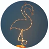 Lovely Metal Flamingo Night Light on Wall Simple Fashion Lamps Decoration Light up Party Wedding Festival Everyday home decor