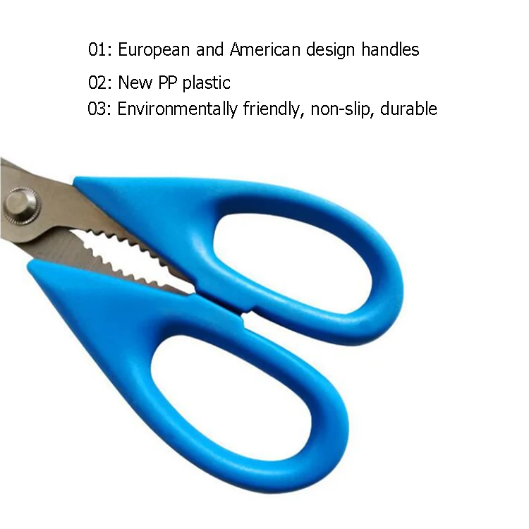 Multifunction Food Scissors Stainless Steel Kitchen Scissors Household