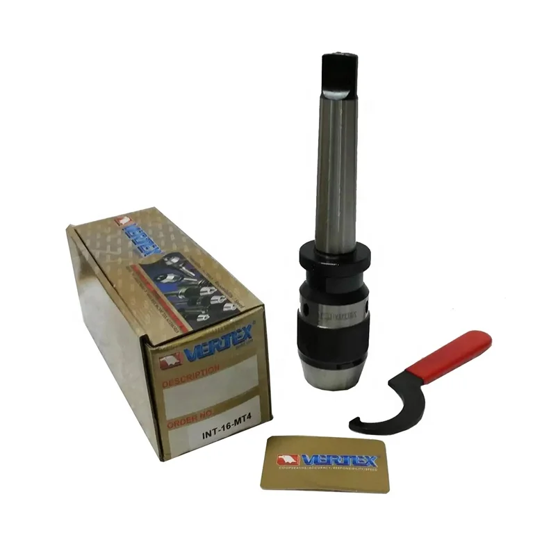 Vertex Integrated Type Keyless Drill Chucks Mt2 Jc20 Bt30 Bt40 Nt30