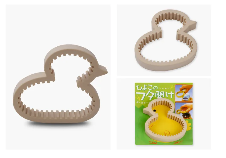 Daily necessities Easy Stubborn Lids remover wine grip jar can bottle opener for multiple size caps