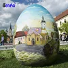 Z776 Beautiful Colorful Egg Replica Inflatable Model For Easter Event,Easter inflatable decoration egg,Inflatable custom product