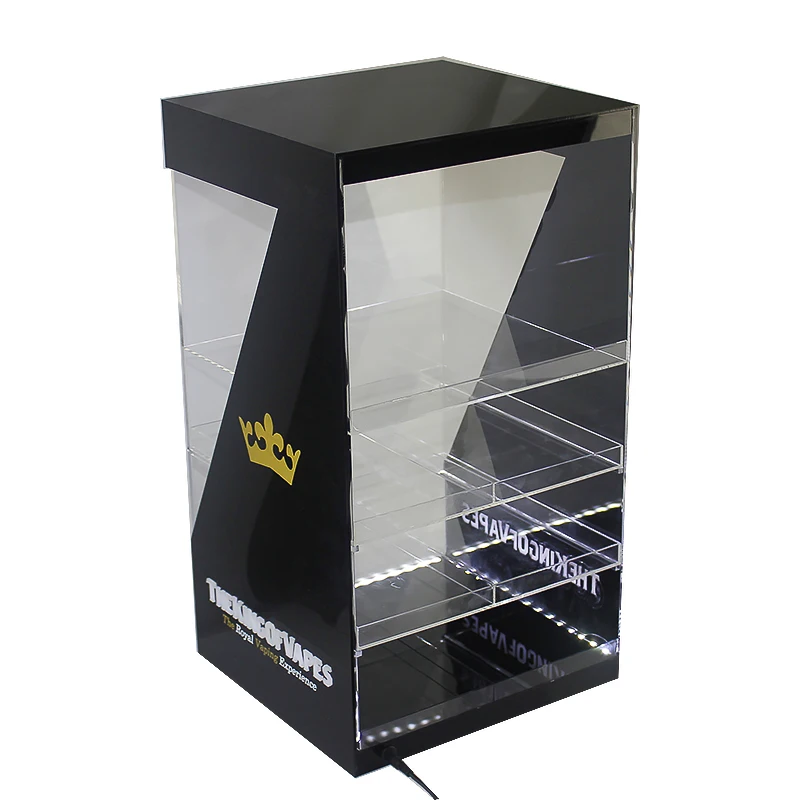 Countertop Display Cases Box Display Shelf Led E Liquid Holder,E Liquid ...
