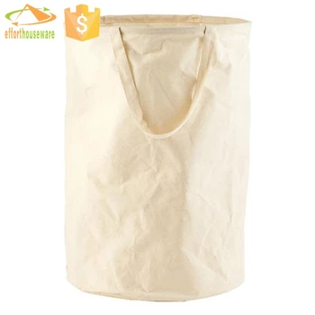 Large Pe Mixture Canvas Laundry Wash Bag Pe Mixture Canvas Laundry Wash Bag