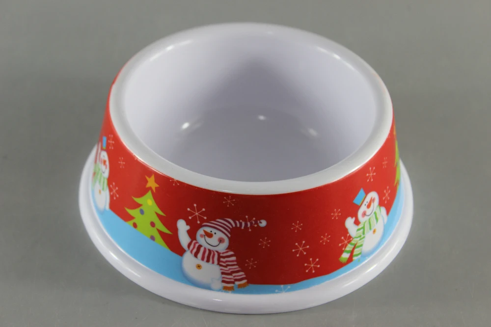 Christmas Melamine Pet Bowl/Dog Bowl/Cat Bowl As Gift