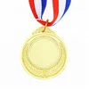 Hot sales cheap price gold silver bronze blank sports medals