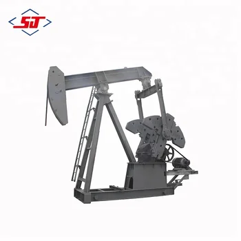 Oil and gas well production pumping unit for mining machinery