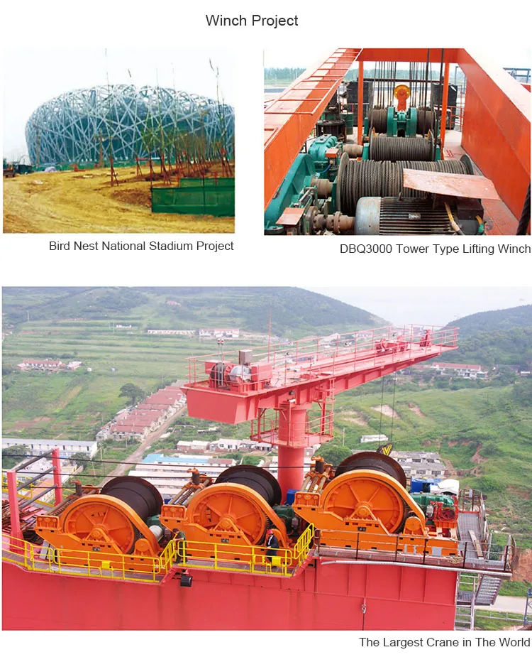 Professional Factory Wire Rope Electric Winch 30 ton