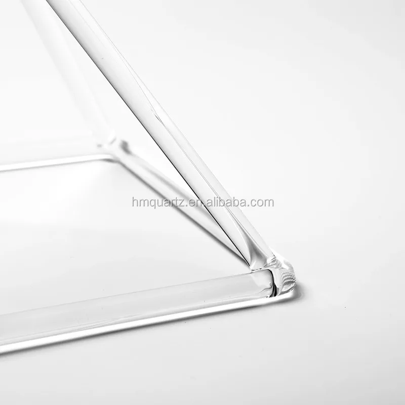 HM Transparent Quartz Glass Singing Pyramid
