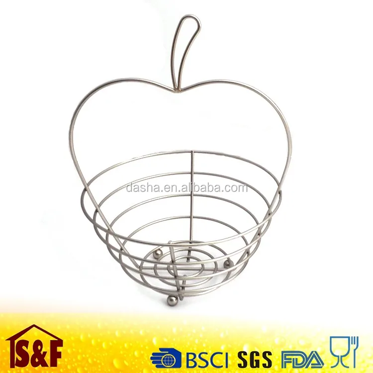 apple shape fruit basket storage basket 2.jpg