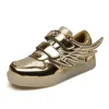 High Quality Beautiful Sport Kids Wings LED Light Flash Shoes For Children