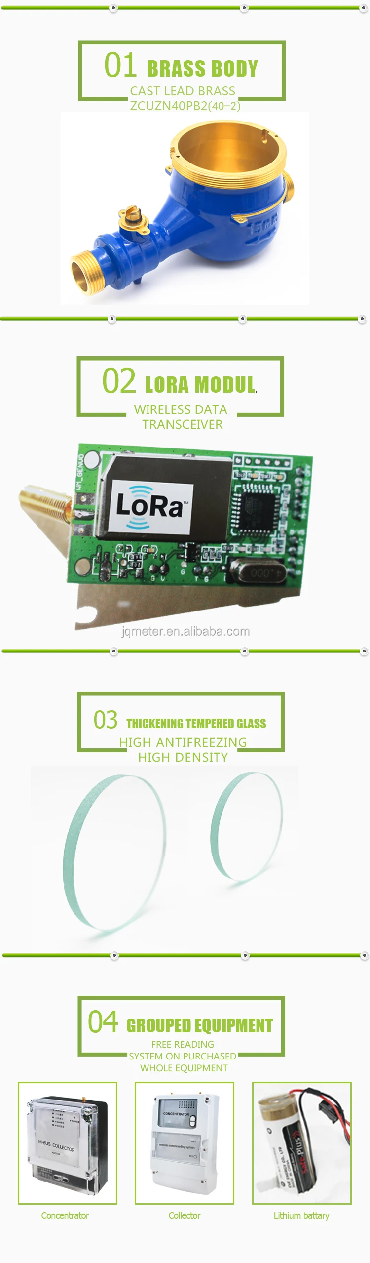 New Model Lora 470mhz Communication Smart Wireless Water Meter With Valves - ANKUX.COM