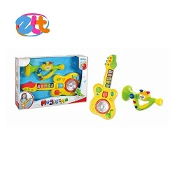 Electric plastic educational toys for kids guitar children music toy.jpg
