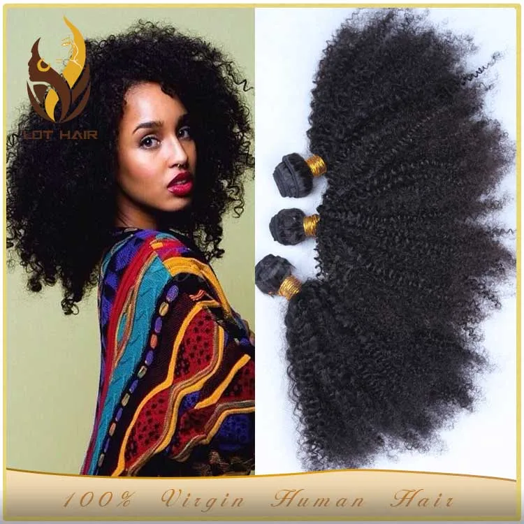 Top Quality Unprocessed Afro Kinky Hair Extension,Natural Curly Hair