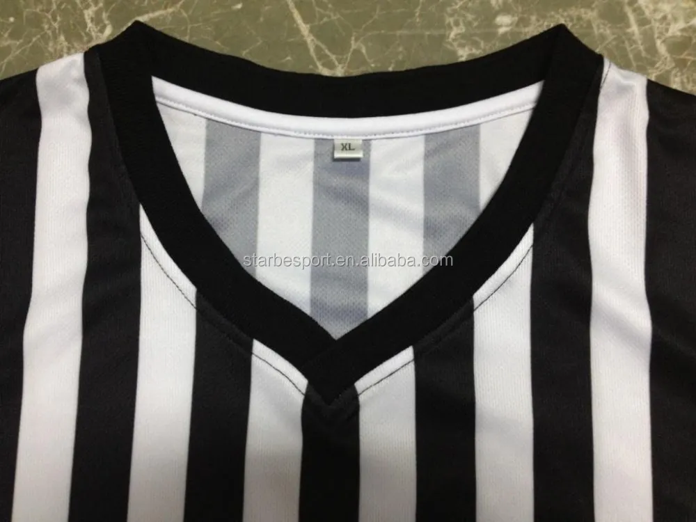 referee shirts black and white stripe