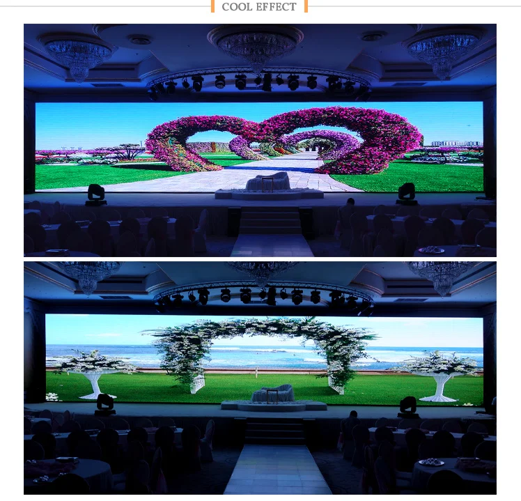 high resolution 64*32 hd sex video  indoor led display screen for rental 