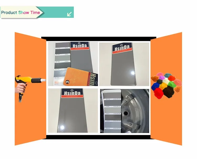 Nontoxic Spray Paint Ral7036 Platinum Grey Powder Coating For Metal