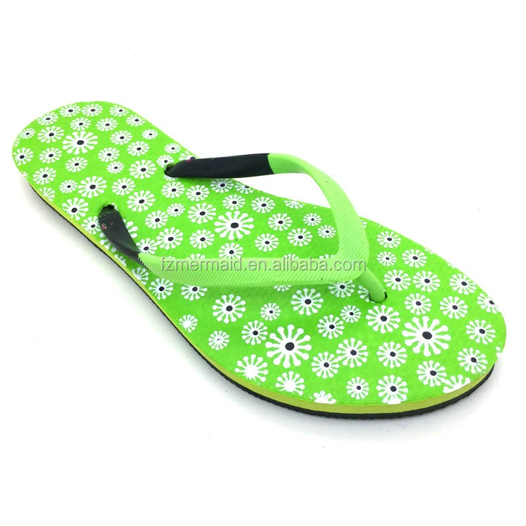 2024 Wholesale Print EVA Foam Women Economic Price Durable Lady Flip Flop Slipper