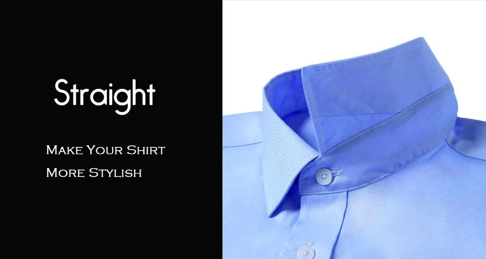 Engraved Brand Logo Metal Collar Stays For Mens' Shirt Steel Stainless