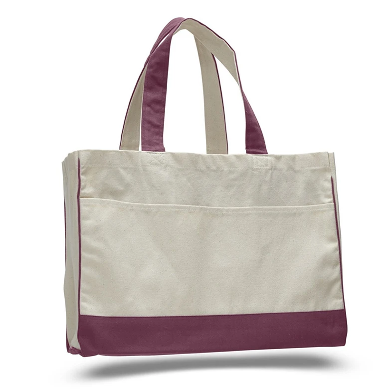 Canvas tote bag. The tote bag.
