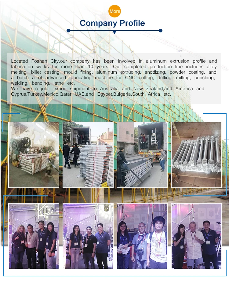 Wholesale Indoor Welding Folding Portable House Building Aluminium Mobile Scaffold